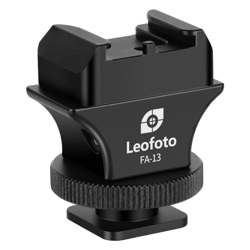 Leofoto FA-13 Adapter szybkozłączki QR do zimnej stopki