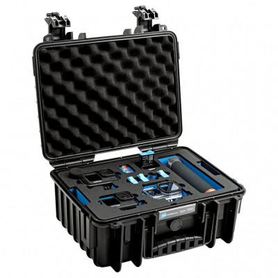 Walizka transportowa B&W outdoor.cases Typ 3000 do GoPro Hero 9 czarna