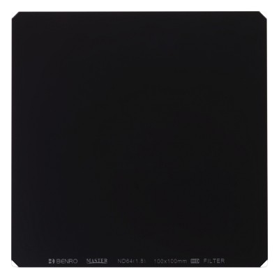Filtr neutralnie szary Benro Master 100x100mm Glass ND64 6-stop - WYSYŁKA W 24H