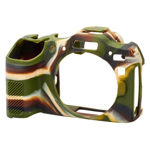 Osłona silikonowa easyCover do aparatu Canon EOS R8 kamuflaż