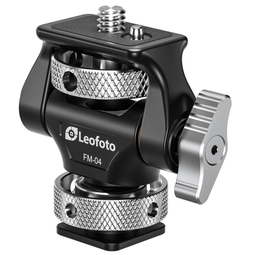 Leofoto FM-04 Mocowanie monitora na zimną stopkę