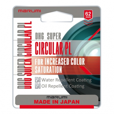 Filtr polaryzacyjny Marumi Super DHG Circular PL 62mm