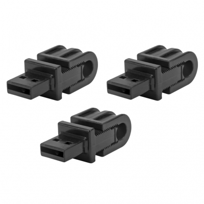 Tether Tools JS005TP - Zabezpieczenie przewodów JerkStopper USB Support zestaw 3 szt