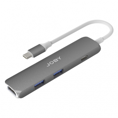 JOBY JB01821 - Wieloportowy adapter 4w1 HDMI/ USB Hub