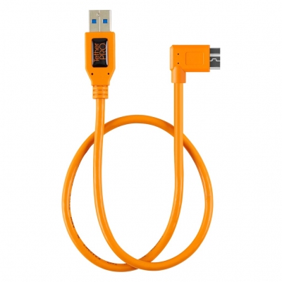 Tether Tools CU61RT02-ORG - Przewód Pro USB 3.0 - Micro-B 50cm