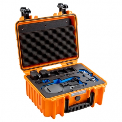 Walizka transportowa B&W outdoor.cases Typ 3000 do DJI Mavic 3 pomarańczowa