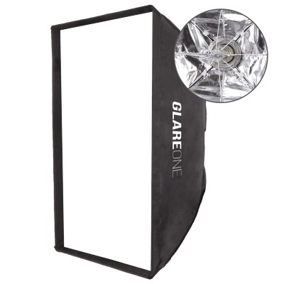 Softbox prostokątny GlareOne Easy Fold 80x120cm - WYSYŁKA W 24H