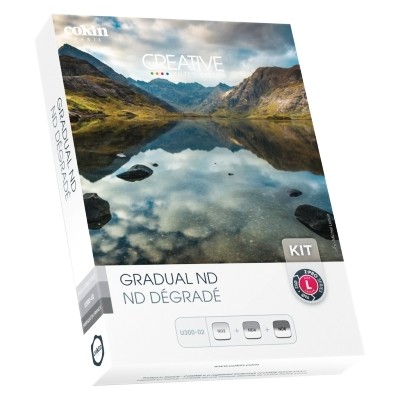 Cokin U300-02 Zestaw filtrów połówkowych szarych rozmiaru L (Z121L + Z121M + Z121) - WYSYŁKA W 24H