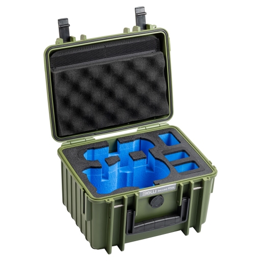 Walizka transportowa B&W outdoor.cases Typ 2000 do DJI Mini 5 PRO zielona