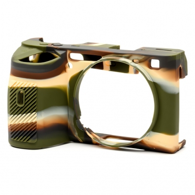 Osłona silikonowa easyCover do aparatu Sony A6600 kamuflaż