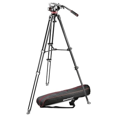 Manfrotto MVK502AM-1 - Statyw wideo MVT502AM z głowicą MVH502A i pokrowcem