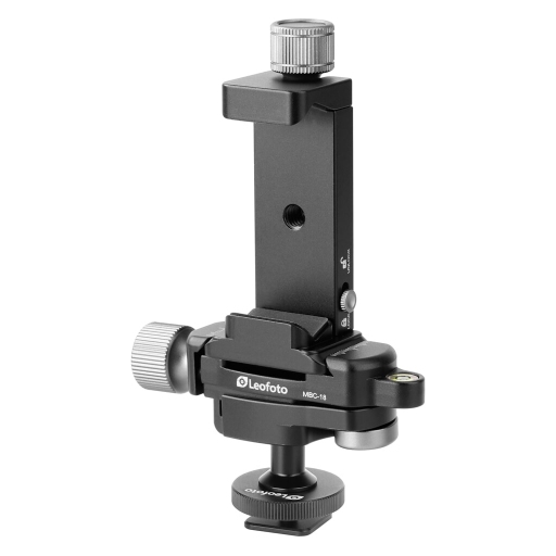 Leofoto FA-01+MBC-18+PC-90II Zestaw uchwytu telefonu z adapterem zimnej stopki i mini głowicą kulową