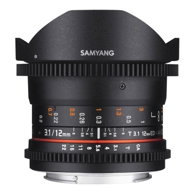 Obiektyw Samyang 12mm T3,1 VDSLR AS NCS Fish-eye Nikon