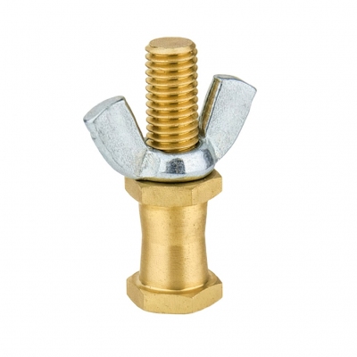Kupo KS-018H Adapter 16mm HEX ze śrubą M10 i nakrętką motylkową