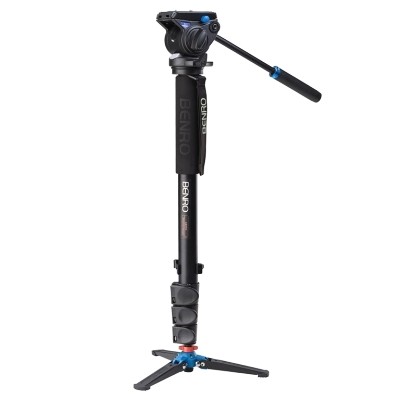 Monopod video Benro A48FDS4 z głowicą S4 - WYSYŁKA W 24H