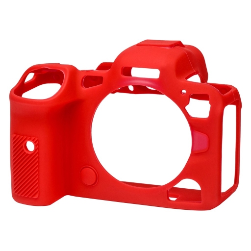 Osłona silikonowa easyCover do aparatu Canon EOS R5/ R6/ R6 II czerwona