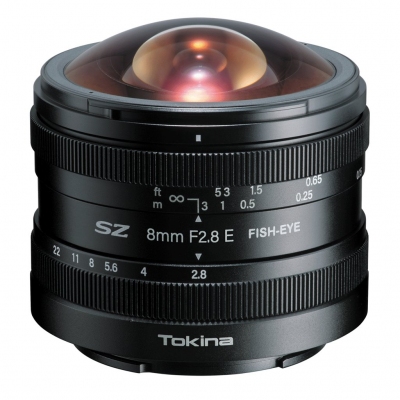 Obiektyw Tokina SZ 8mm F2.8 Fisheye MF Sony E