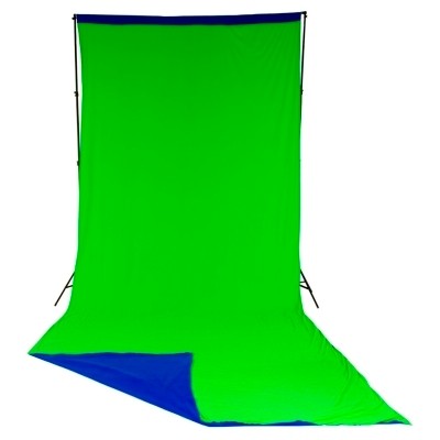 Lastolite LL LC5887 - tło tekstylne dwustronne Chromakey 3x7m