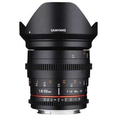 Obiektyw Samyang 20mm T1.9 VDSLR ED AS UMC Olympus micro 4/3