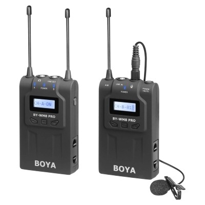 Zestaw bezprzewodowy mikrofonowy Boya BY-WM8 Pro K1