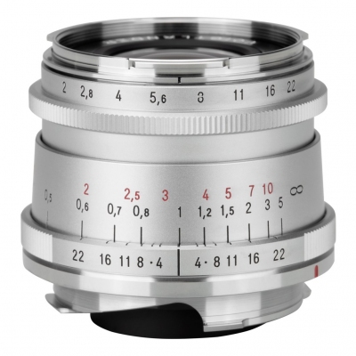 Obiektyw Voigtlander 28mm f/2,0 Ultron II Vintage Line Leica M srebrny