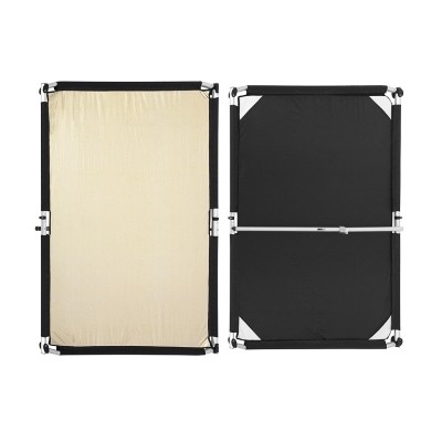 Fomei FY7893 - Materiał do Quick-Clap II GoldSilver stripe/Black