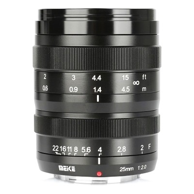 Obiektyw Meike MK-25mm F2,0 MFT