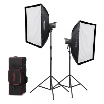 Zestaw lamp LED Godox Litemons LA200D Daylight LED z akcesoriami UK
