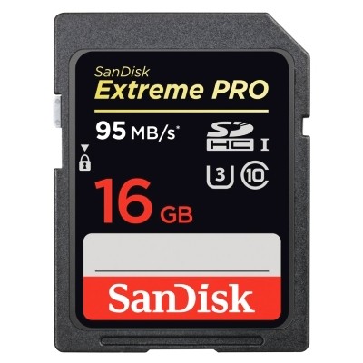 Karta pamięci SanDisk SDHC 16GB Extreme PRO 95 MB/s