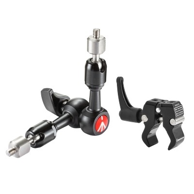 Manfrotto 244MICRO,386B-1 - Zestaw przegubowe ramię 244MICRO z klamrą 386B-1 - WYSYŁKA W 24H