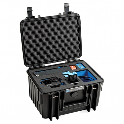 Walizka transportowa B&W outdoor.cases Typ 2000 GoPro Hero 9/10/11/12 czarna