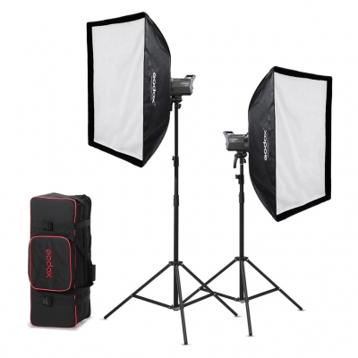 Zestaw lamp LED Godox Litemons LA150Bi BiColor LED z akcesoriami UK
