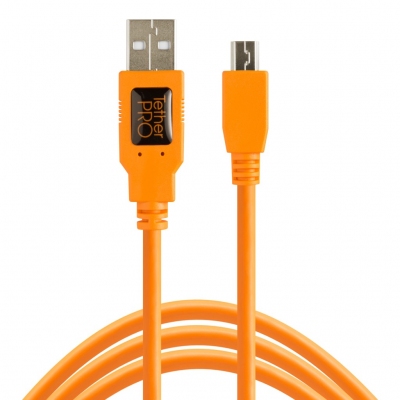 Tether Tools CU5451 - Przewód Pro USB 2.0 - Mini-B 4,6m