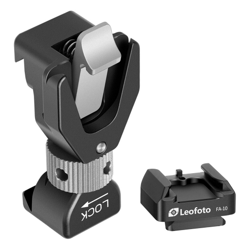 Leofoto FA-16 Adapter szybkozłączki QR z zaciskiem Arca-Swiss