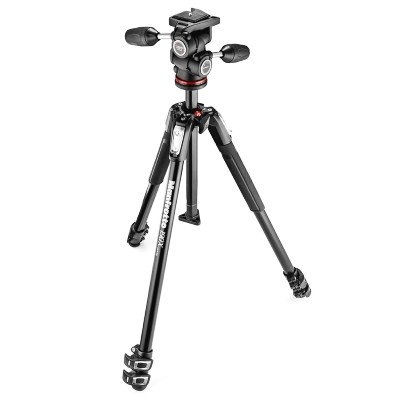 Manfrotto MK190X3-3W1 - Statyw fotograficzny z głowicą MH804-3W