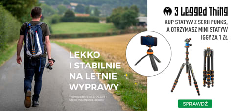 Promocja 3LT - Lekko i stabilnie, na letnie wyprawy