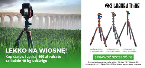 Promocja 3 Legged Thing Lekko na wiosnę