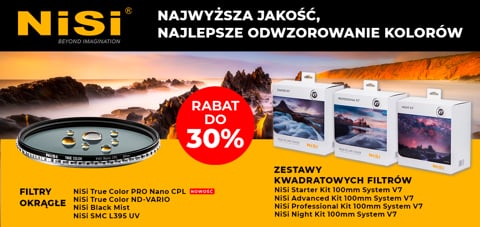 Promocja na filtry i zestawy filtrów marki NiSi