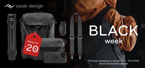 Peak Design Black Week