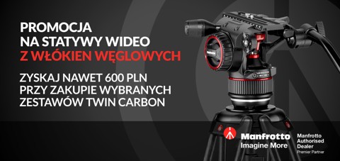 Promocja Manfrotto Twin Carbon